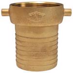 King™ Short Shank Suction Female Coupling NPSM Brass with Brass nut